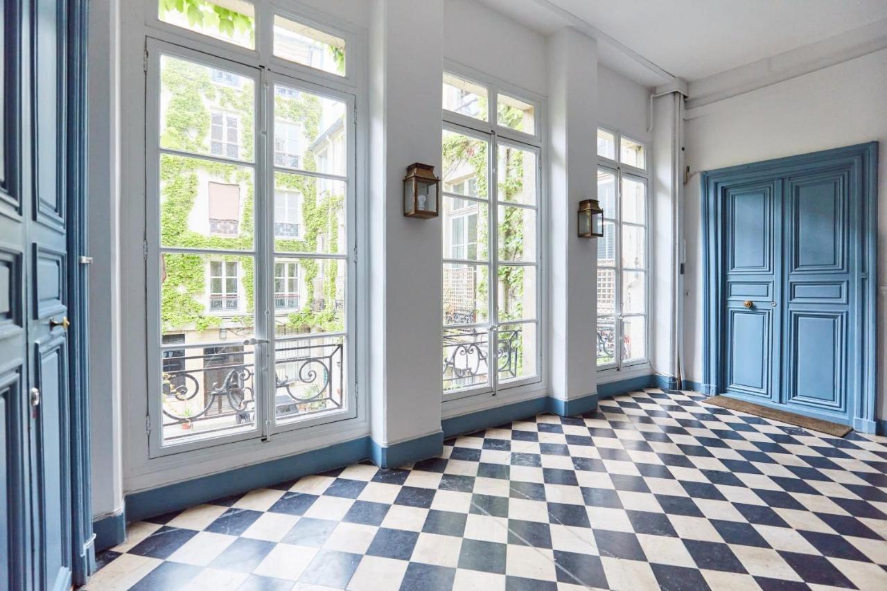 باريس Francs Bourgeois - Le Marais City Apartment المظهر الخارجي الصورة
